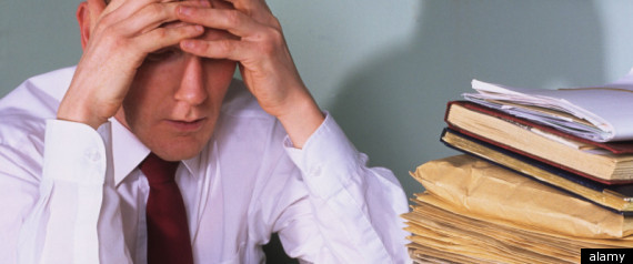 Stressed Worker