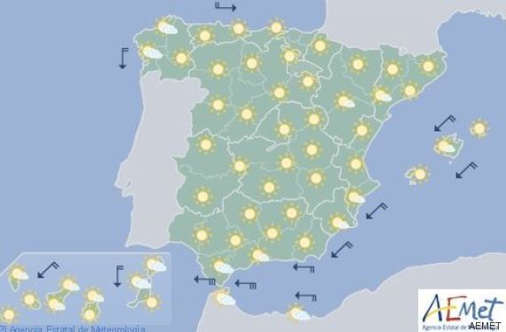 mapa tiempo