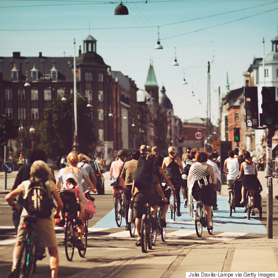 denmark bycicle people