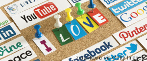 social media website logos