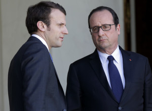 Hollande Macron