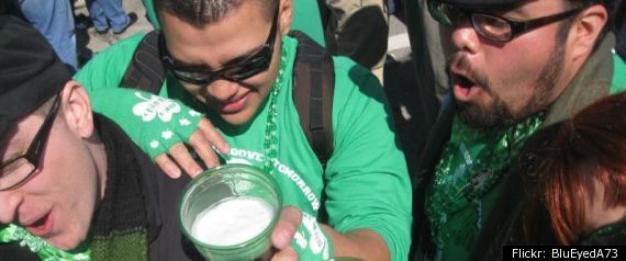 South Side Irish Parade Back