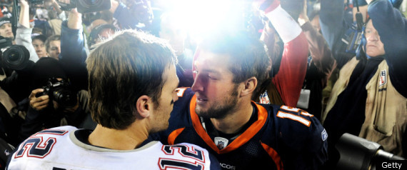 Broncos Patriots Live Tebow Brady