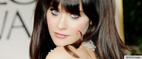 Zooey Deschanel Golden Globes 2012 Dress