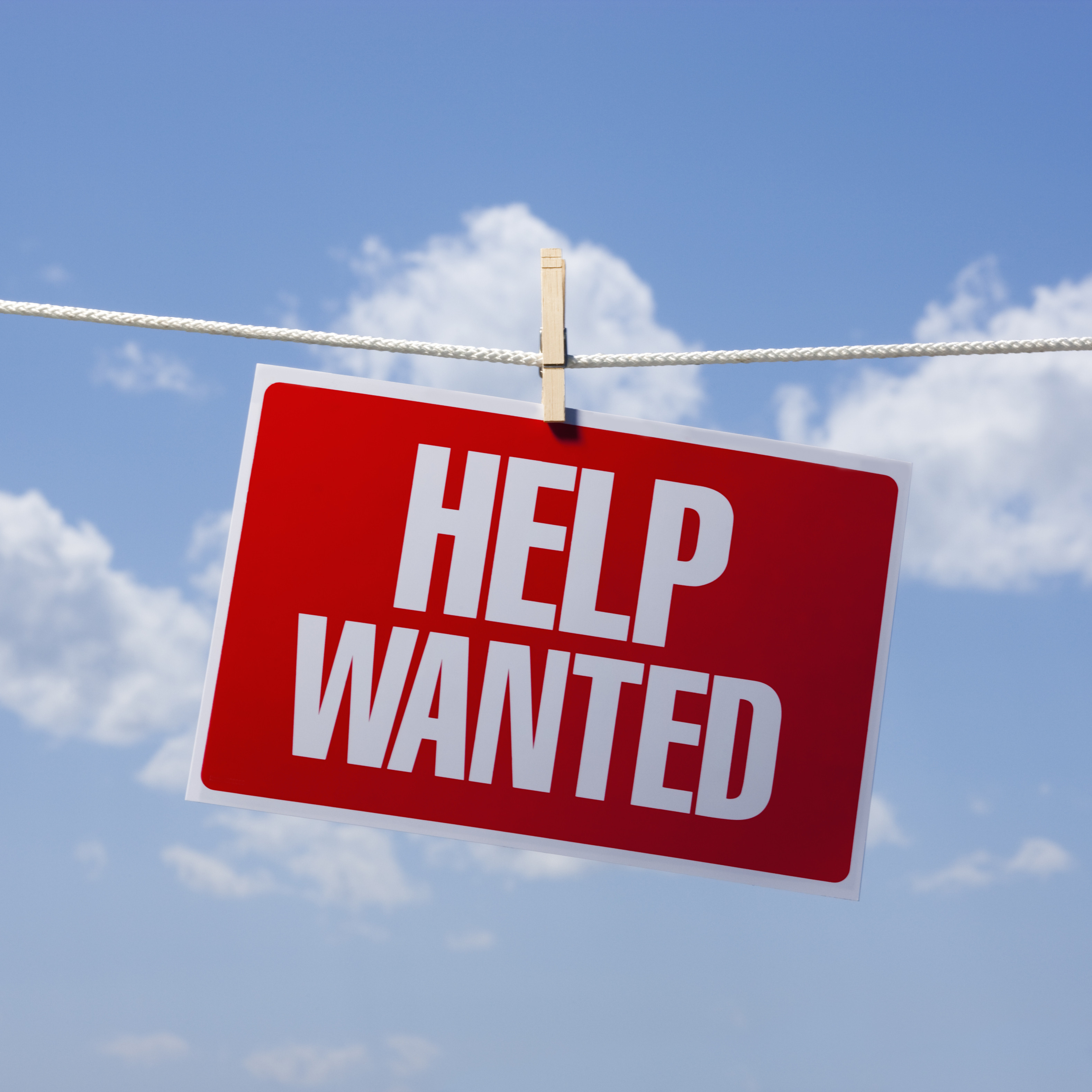 help wanted sign