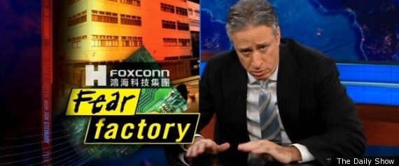 Jon Stewart Foxconn