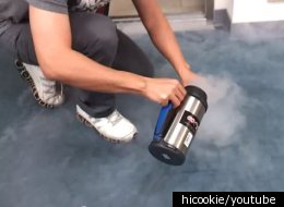 WATCH: Chemistry Experiment Goes Wrong