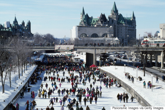rideau canal skating