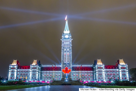 parliament hill light show