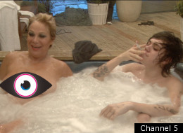 Three T*ts Make A Splash