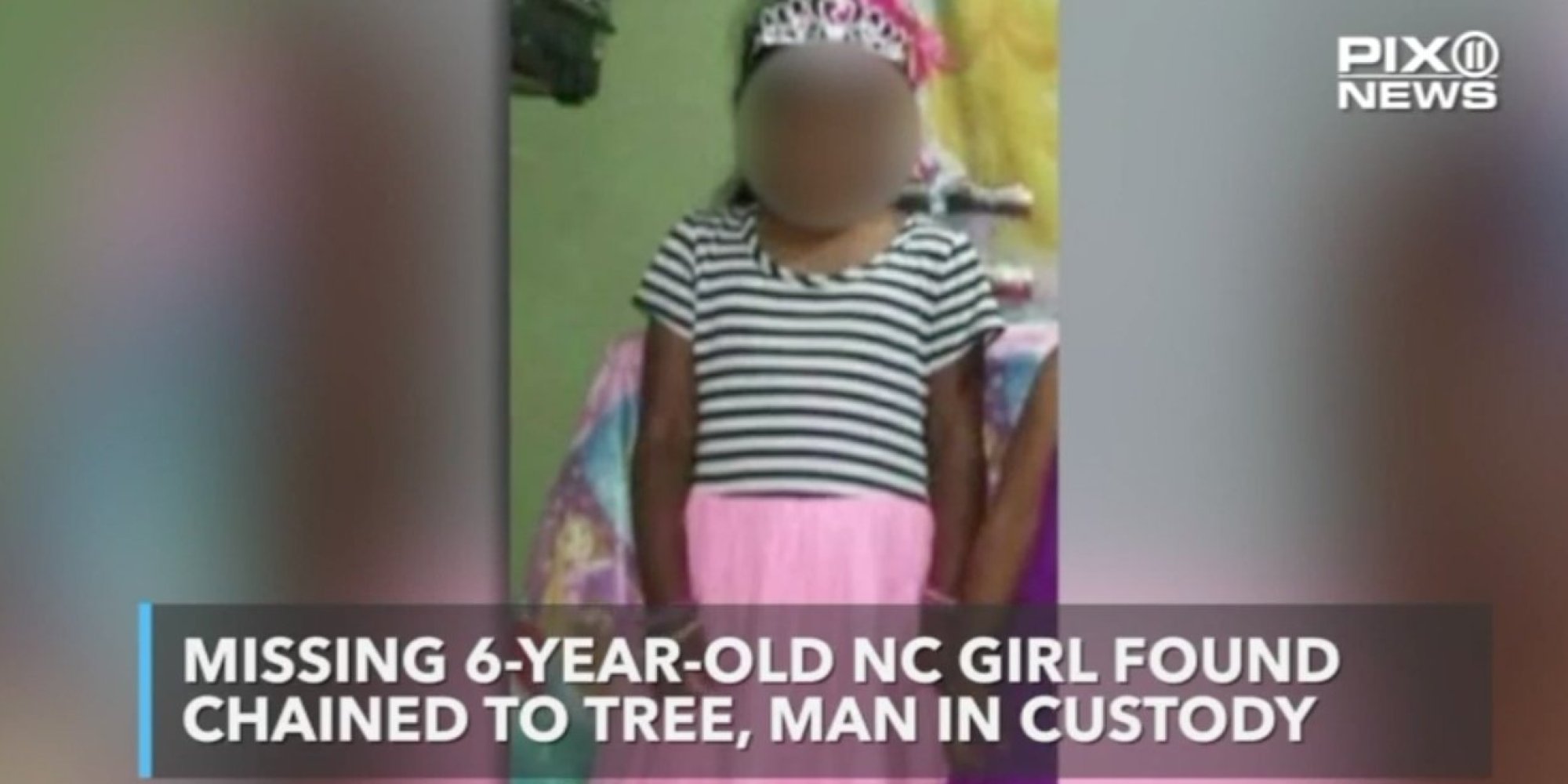 North Carolina Girl Found Alive Chained To Tree After 18 Hour Search