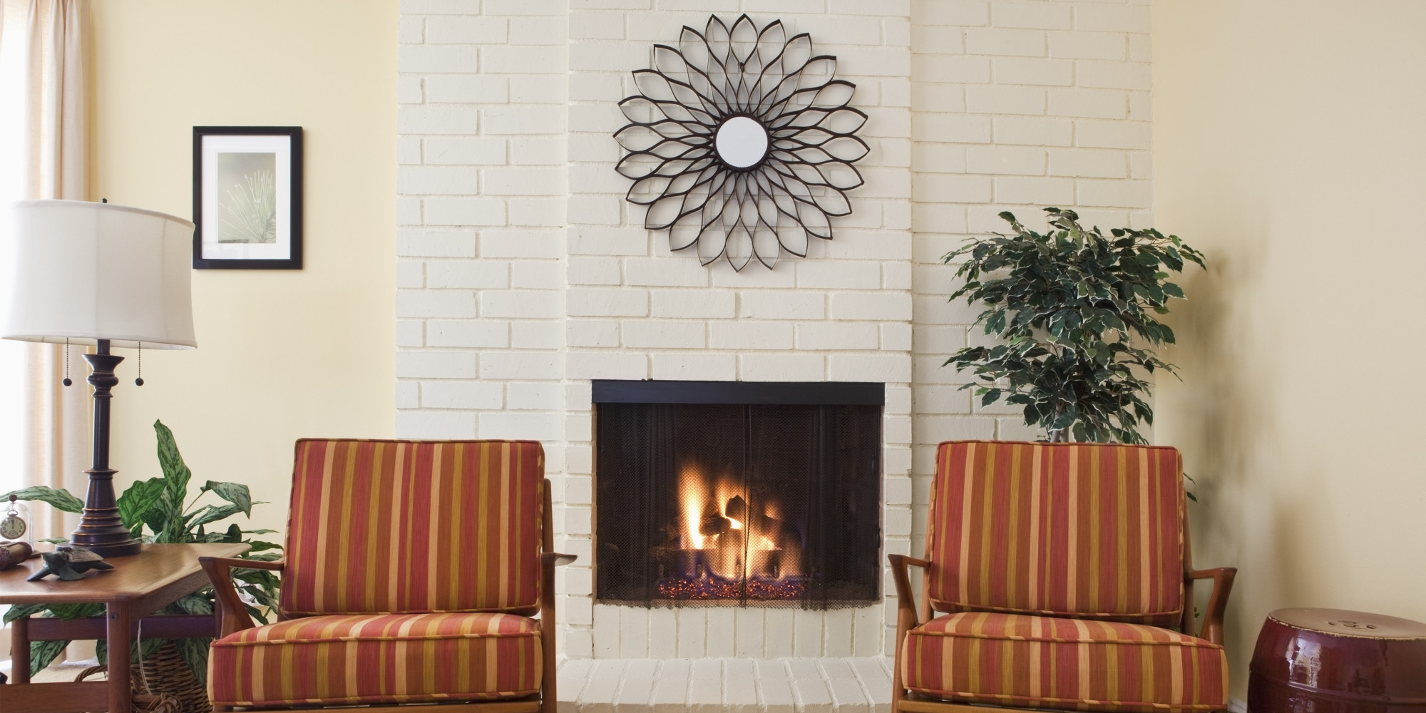 How To Hang Art Above A Fireplace