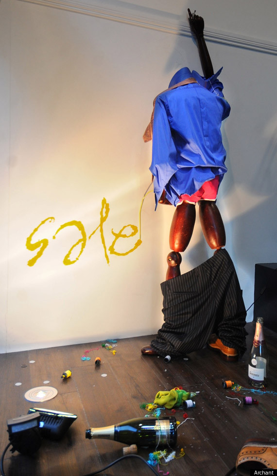 Urinating Mannequin Banned From Philip Browne Shop Window In Norwich