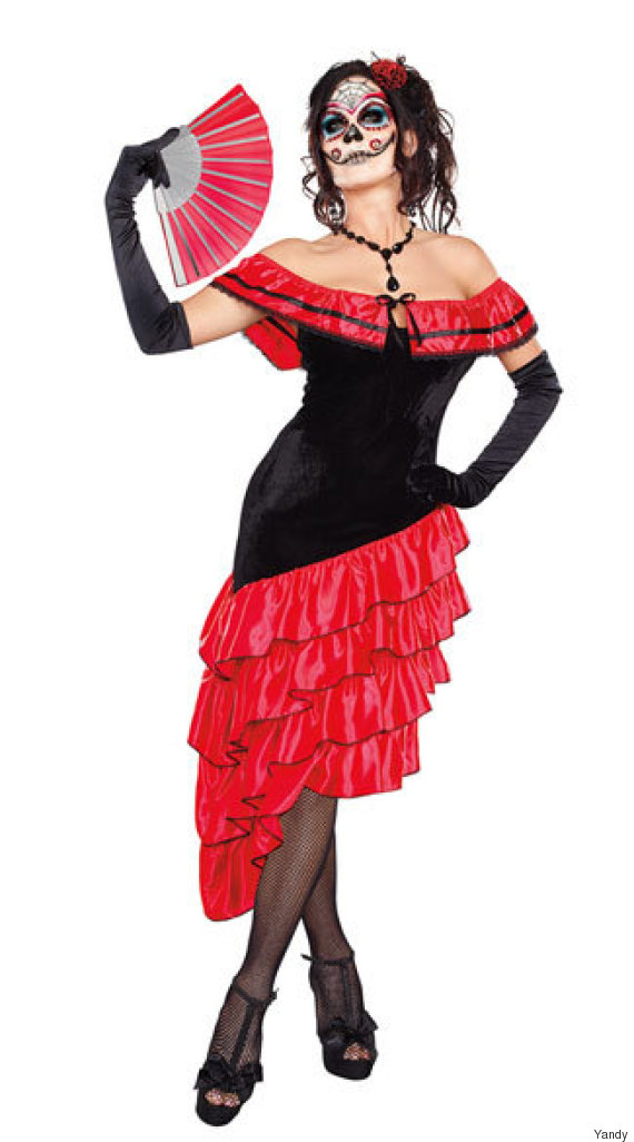 seductive spanish dancer costume