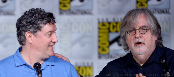 al jean y matt groening