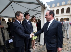 Hollande Sarkozy Peres