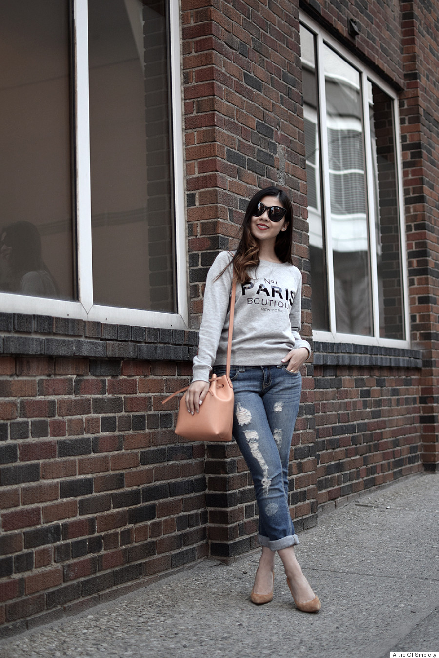 cuffed jeans