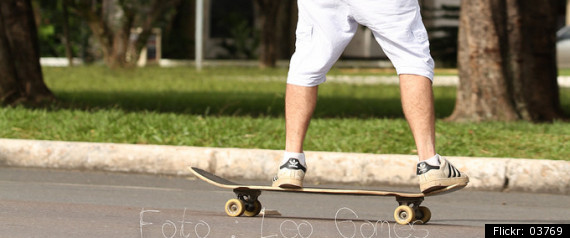 Skateboarding Bank Robber