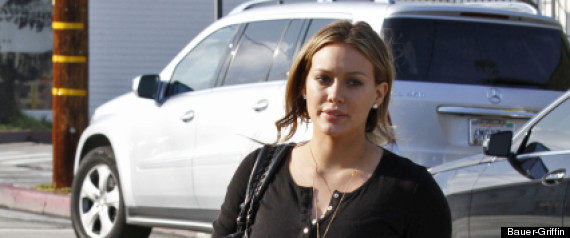 Hilary Duff Baby Bump