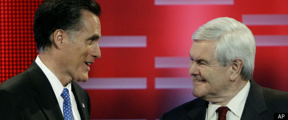Mitt Romney Newt Gingrich