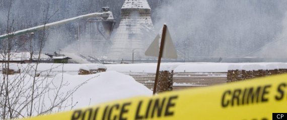 Burns Lake Mill Fire