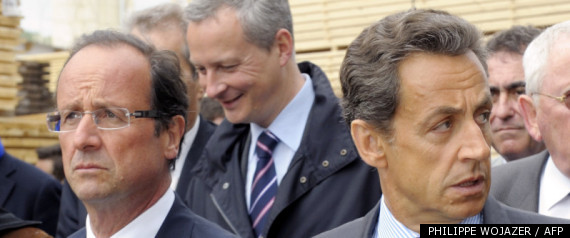 Sarkozy Hollande