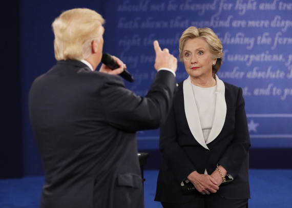 trump and clinton