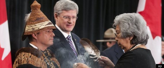 Stephen Harper Shawn Atleo