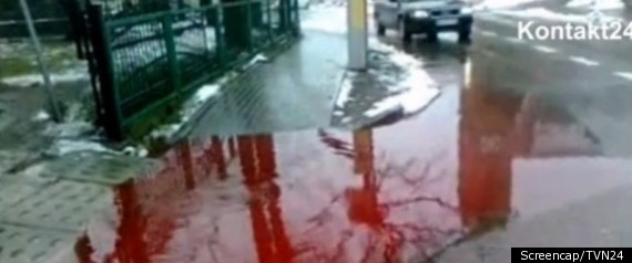 Polish Town Blood Streets Koscierzyna