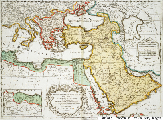 ottoman empire map