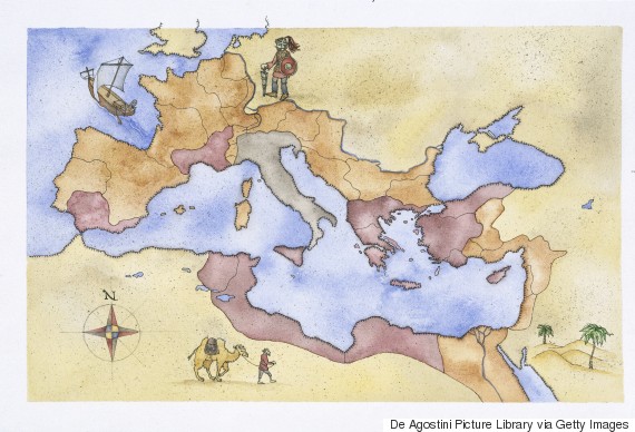 بالخرائط.. أكبر 10 امبراطوريات في التاريخ بينها 3 مسلمة O-ROMAN-EMPIRE-MAP-570