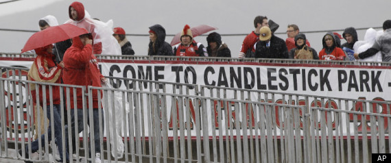 Candlestick Park Arrests