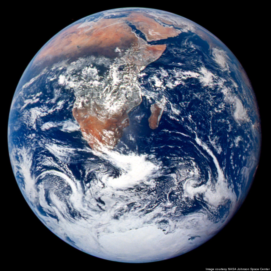 Perbandingan Foto Bumi Saat Ini Dengan Tahun 1972