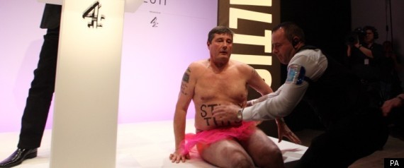 Turner Prize Streaker