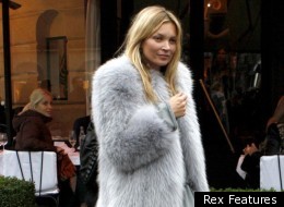 Hot Or Not: Kate Moss' Giant Fur Coat