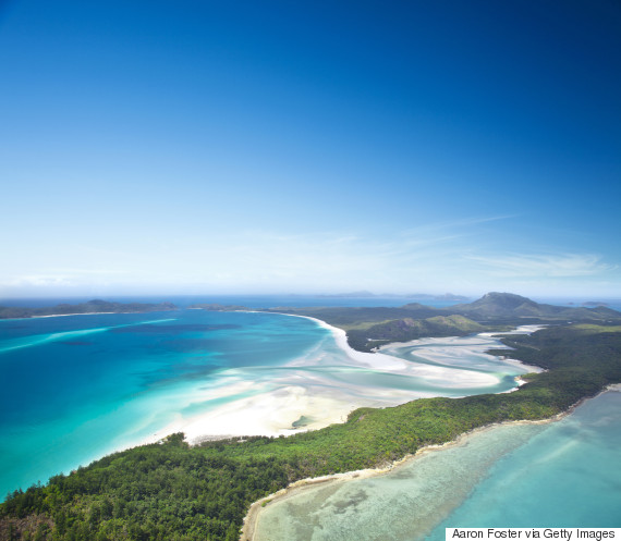 great barrier reef whitsunday islands