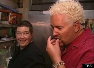 Guy Fieri Eating In Reverse Conan
