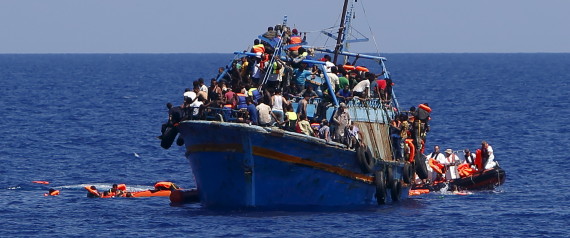 LIBYA REFUGEE BOAT