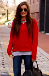 Shut Up I Love That Shirt On You Red Sweater