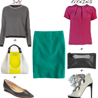 How To Update Your Pencil Skirt
