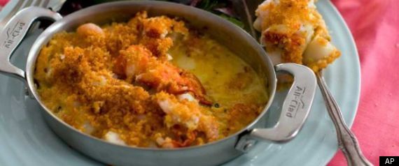 Seafood Au Gratin