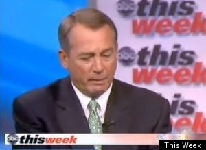Boehner Crying Gabby Giffords