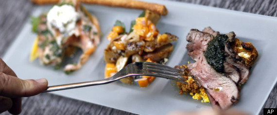 Sag Awards 2012 Menu