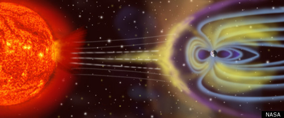 Electrons Solar Storm