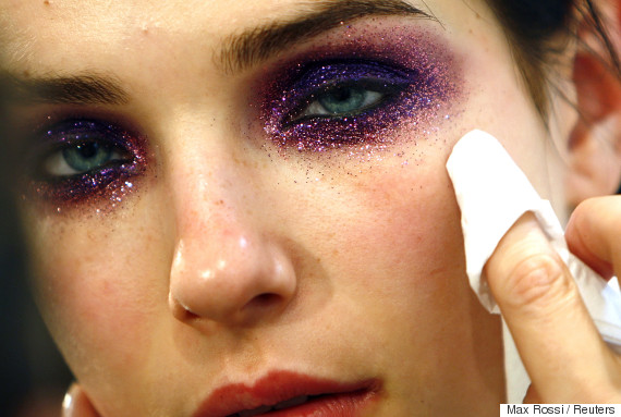 glitter make up