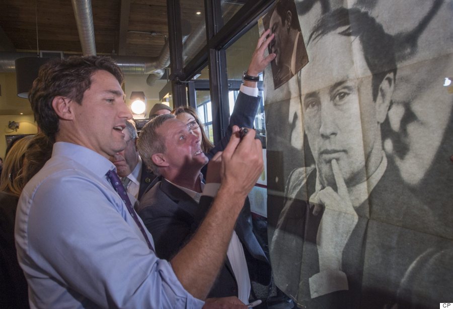 justin trudeau pierre father