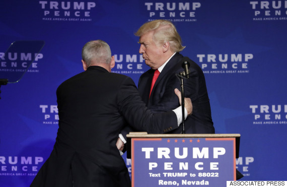 trump rushed