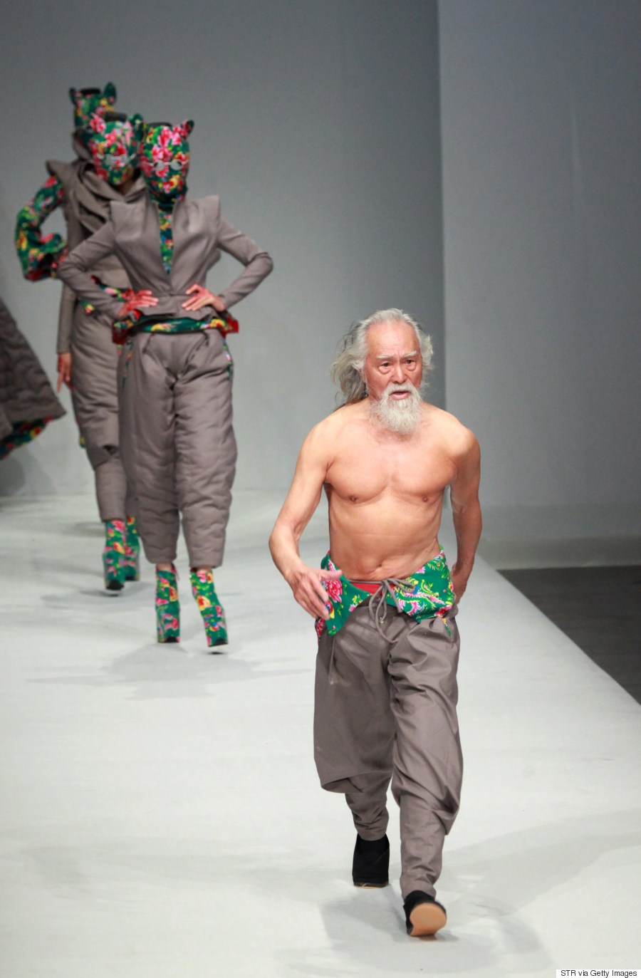 Eighty Year Old Model Wang Deshun Proves Age Has Nothing To Do With