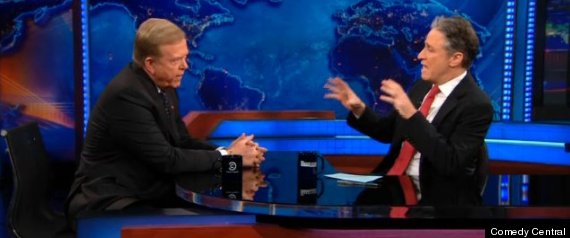 Jon Stewart Lou Dobbs