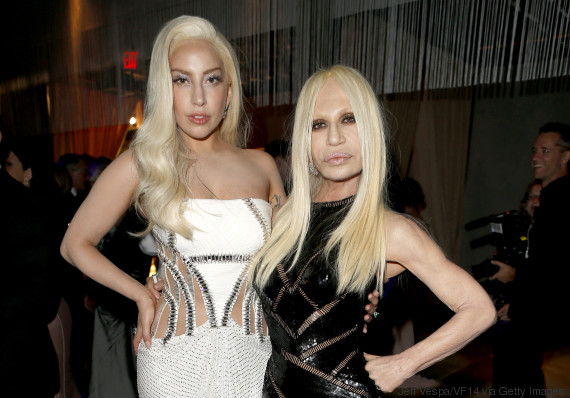 lady gaga donatella versace